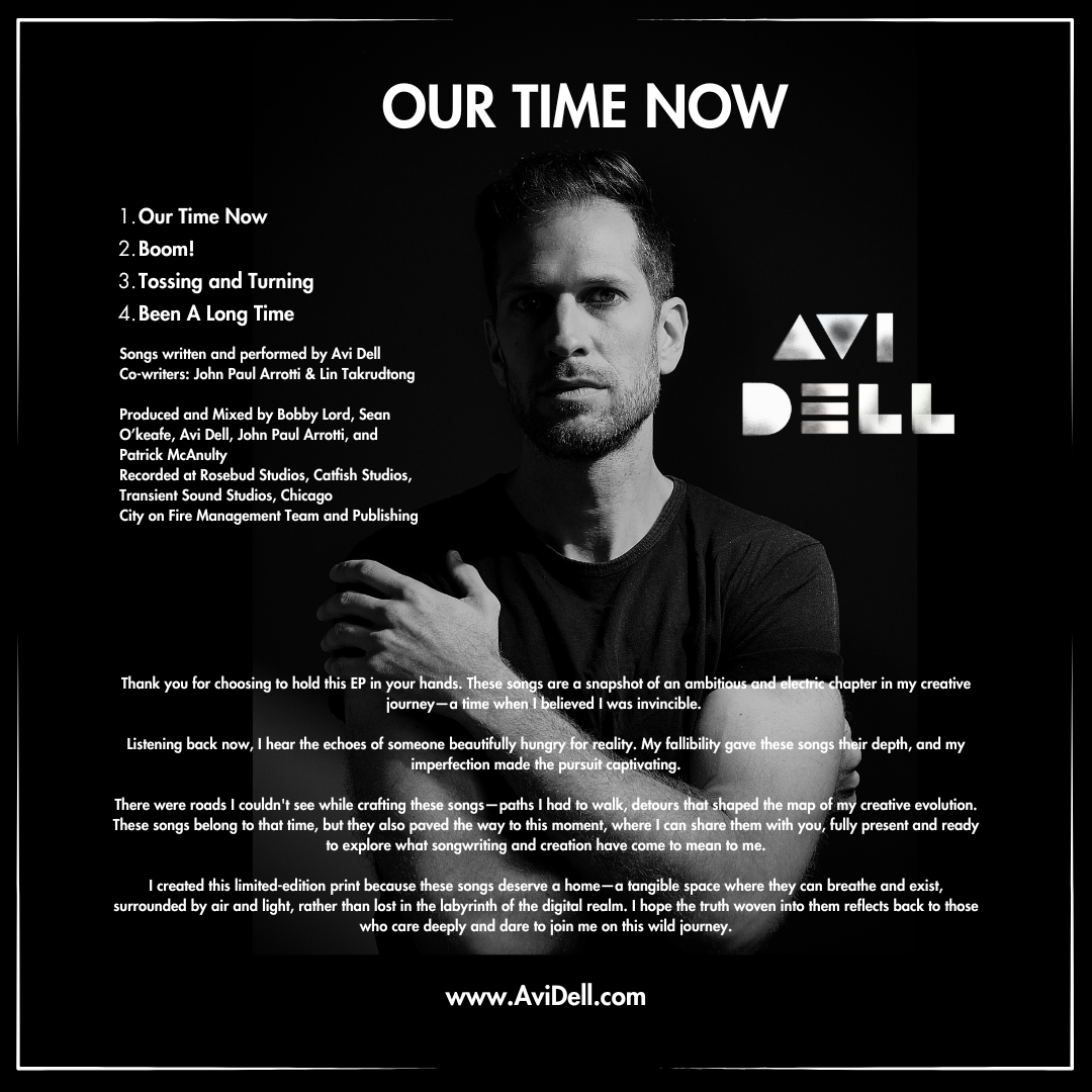 Our Time Now CD | Signed | F